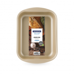 Assadeira de Alumínio Antiaderente Funda Tramontina 34cm  Assadeira de Alumínio Antiaderente Funda Tramontina 34cm