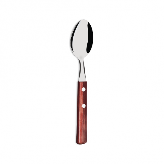 Colher para Chá Inox Tramontina Polywood com 6 unid. Colher para Chá Inox Tramontina Polywood com 6 unid.