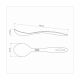 Colher para Servir de Nylon Tramontina Ability Colher para Servir de Nylon Tramontina Ability