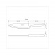 Faca de Inox 7" Tramontina Plenus Faca de Inox 7" Tramontina Plenus