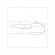 Faca de Inox 8" Tramontina Plenus Faca de Inox 8" Tramontina Plenus