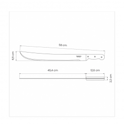 Facão para Mato 18" Tramontina com Cabo de Polipropileno