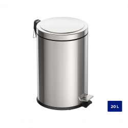 Lixeira Inox com Pedal 20L Tramontina