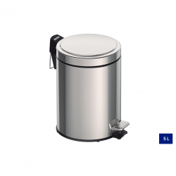 Lixeira Inox com Pedal 5L Tramontina