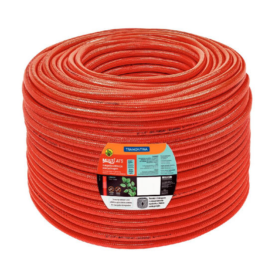 Mangueira para Jardim 1/2" Tramontina Vermelha Antitorção - o Metro Linear Mangueira para Jardim 1/2" Tramontina Vermelha Antitorção - o Metro Linear