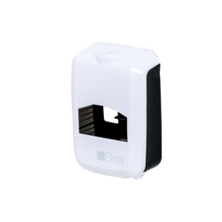 Dispenser para Absorvente Trilha Elisa ABS Branco e Preto Dispenser para Absorvente Trilha Elisa ABS Branco e Preto