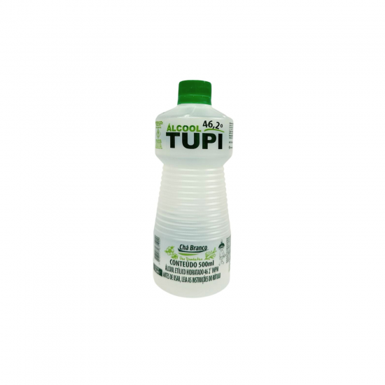 Álcool Líquido 46% Tupi 500mL Chá Branco