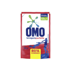 Lava Roupas Líquido Omo Lavagem Perfeita 900mL Refil