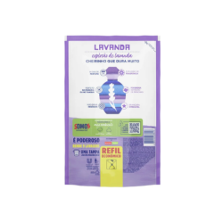 Lava Roupas Líquido Omo Lavanda 900mL Refil