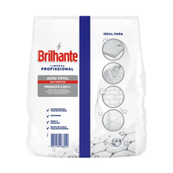 Sabão em Pó Brilhante Ação Total Sem Perfume 4kg Unilever Pro Lavanderia Profissional Sabão em Pó Brilhante Ação Total Sem Perfume 4kg Unilever Pro Lavanderia Profissional
