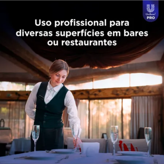 Sabão em Pó Brilhante Ação Total Sem Perfume 4kg Unilever Pro Lavanderia Profissional Sabão em Pó Brilhante Ação Total Sem Perfume 4kg Unilever Pro Lavanderia Profissional