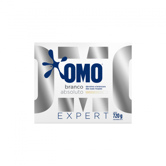 Sabão em Pó Omo Expert Branco Absoluto 720g