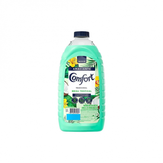 Amaciante Comfort Tradicional Brisa Tropical 1,8L Amaciante Comfort Tradicional Brisa Tropical 1,8L
