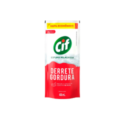 Limpador Desengordurante Derrete Gordura Cif 500mL Refil