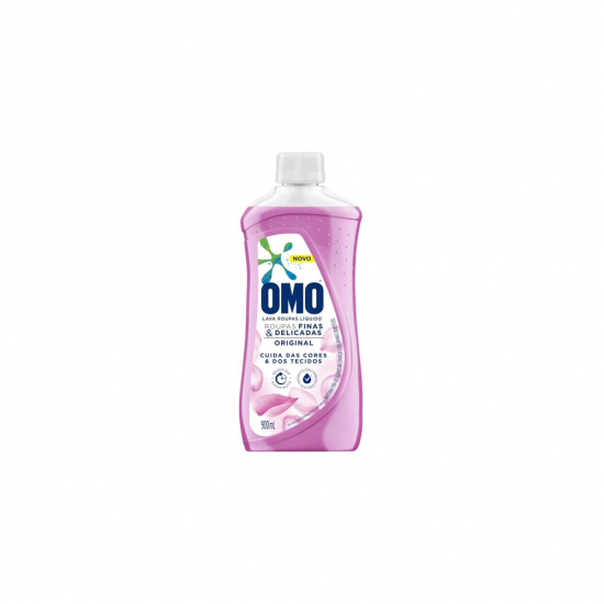 Lava Roupas Líquido Omo Roupas Finas e Delicadas 900mL Original Lava Roupas Líquido Omo Roupas Finas e Delicadas 900mL Original