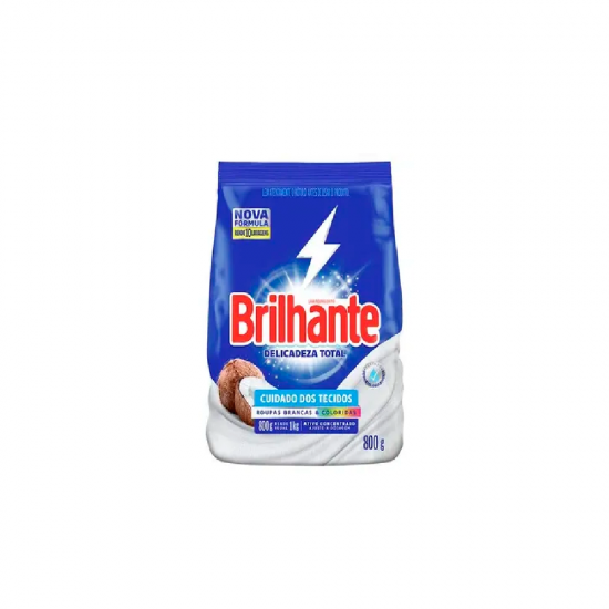 Sabão em Pó Brilhante Coco 800 g