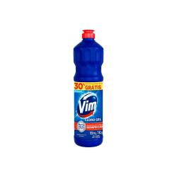 Cloro Gel Vim Original 700mL Pague 490mL