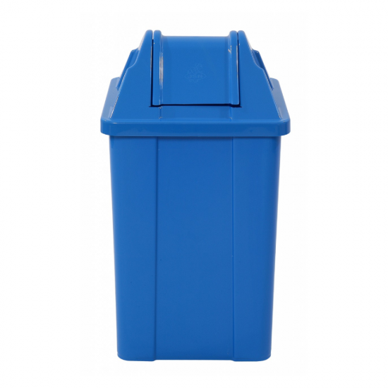 Lixeira com Tampa Basculante 100L JSN - Azul Lixeira com Tampa Basculante 100L JSN - Azul