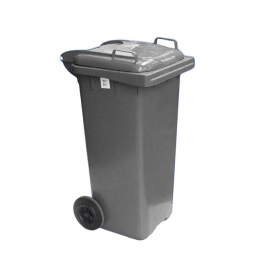 Lixeira Gari 120L com Rodas JSN - Cinza Lixeira Gari 120L com Rodas JSN - Cinza