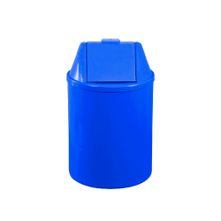 Lixeira com Tampa Basculante 12L JSN - Azul Lixeira com Tampa Basculante 12L JSN - Azul