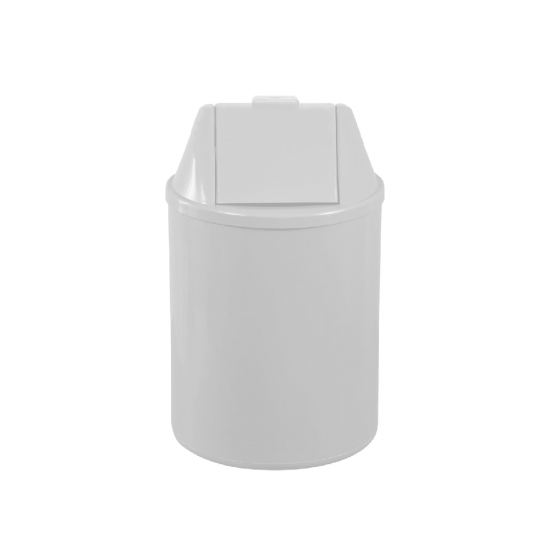 Lixeira com Tampa Basculante 12L JSN - Branca