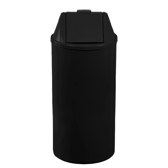Lixeira com Tampa Basculante 22L JSN - Preta Lixeira com Tampa Basculante 22L JSN - Preta