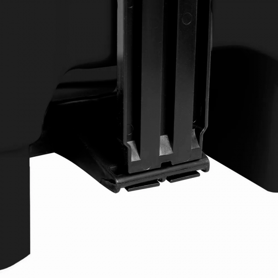 Lixeira com Pedal 100L Attuale Preta