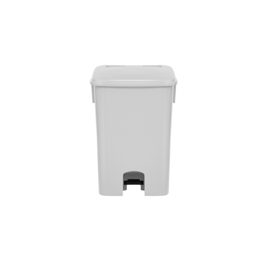 Lixeira com Pedal 100L Bralimpia - Branca Lixeira com Pedal 100L Bralimpia - Branca