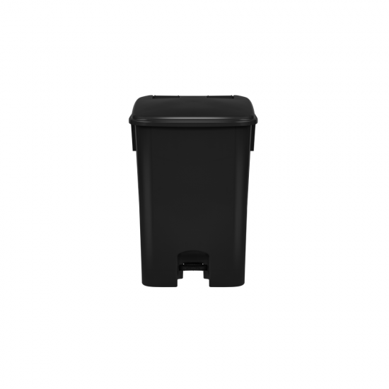 Lixeira com Pedal 100L Bralimpia - Preta Lixeira com Pedal 100L Bralimpia - Preta