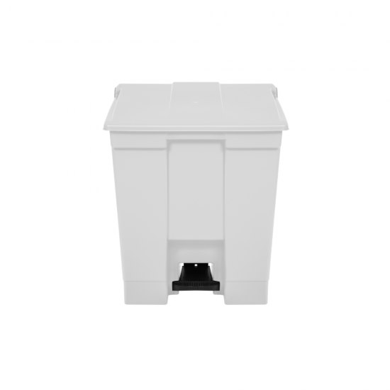 Lixeira com Pedal 30L Bralimpia - Branca Lixeira com Pedal 30L Bralimpia - Branca