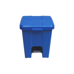 Lixeira com Pedal 15L JSN - Azul