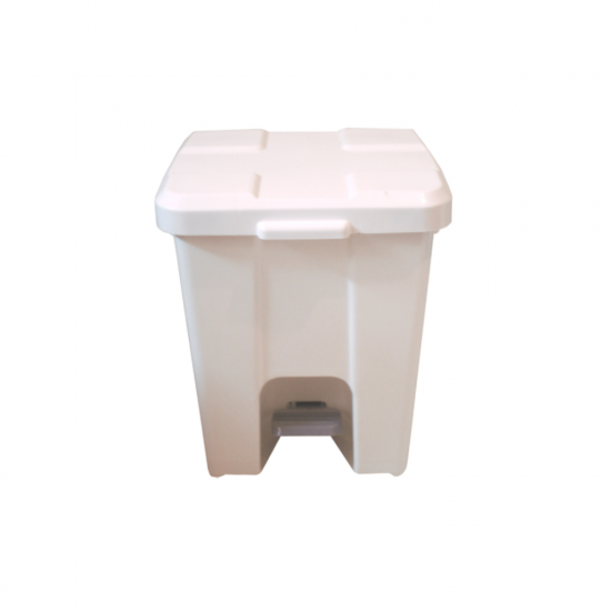 Lixeira com Pedal 15L JSN - Branca Lixeira com Pedal 15L JSN - Branca