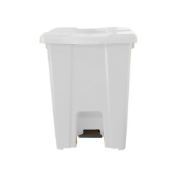 Lixeira com Pedal 30L JSN - Branca