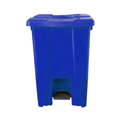 Lixeira com Pedal 60L JSN - Azul