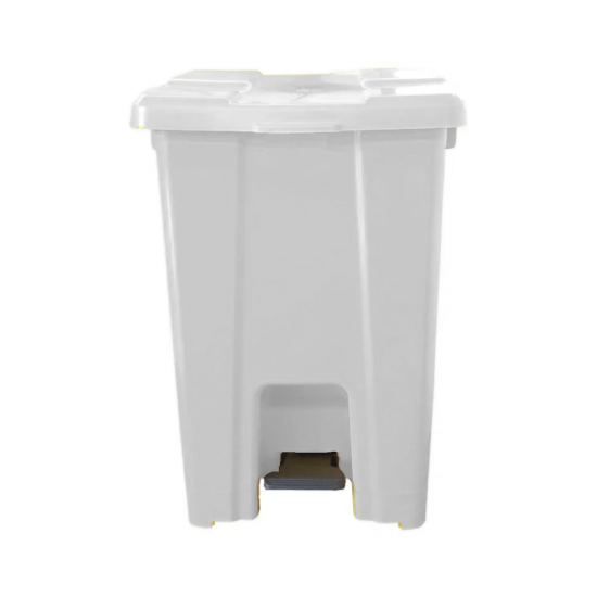 Lixeira com Pedal 60L JSN - Branca Lixeira com Pedal 60L JSN - Branca