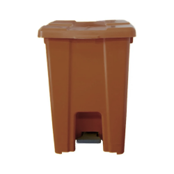 Lixeira com Pedal 60L JSN - Marrom
