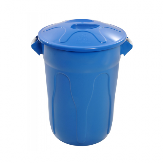 Lixeira com Tampa 100L JSN - Azul Lixeira com Tampa 100L JSN - Azul