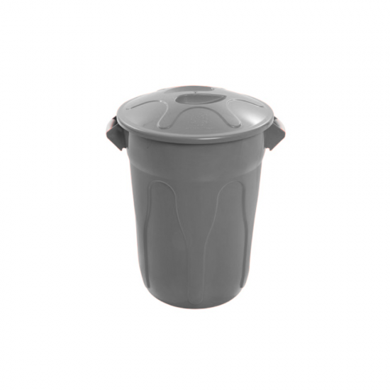 Lixeira com Tampa 20L JSN - Cinza Lixeira com Tampa 20L JSN - Cinza