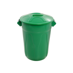Lixeira com Tampa 40L JSN - Verde