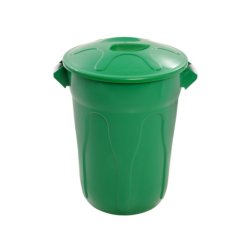 Lixeira com Tampa 60L JSN - Verde
