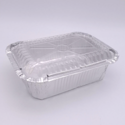 Marmitex de Alumínio 120mL Vabene c/ Tampa PET com 12 unid.