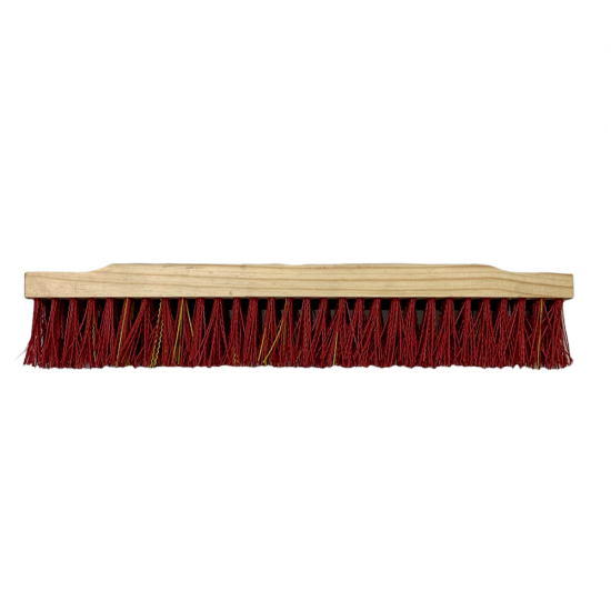 Vassoura Gari 60cm de Nylon BJ Base de Madeira - sem Cabo Vassoura Gari 60cm de Nylon BJ Base de Madeira - sem Cabo