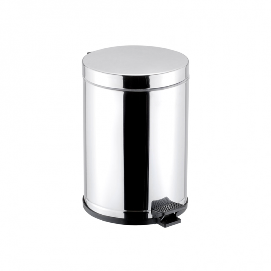 Lixeira Inox com Pedal 15L Viel com Tampa Inox Lixeira Inox com Pedal 15L Viel com Tampa Inox