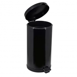 Lixeira com Pedal 15L Viel  Preta