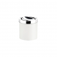 Lixeira com Tampa Basculante Inox 5L Viel Branca Lixeira com Tampa Basculante Inox 5L Viel Branca