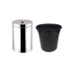 Lixeira Inox com Tampa 4,5L Viel Lixeira Inox com Tampa 4,5L Viel