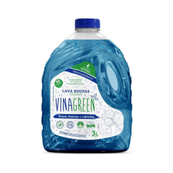Lava Roupas Líquido Vinagreen Roupas Brancas e Coloridas 3L Lava Roupas Líquido Vinagreen Roupas Brancas e Coloridas 3L