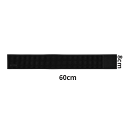 Tapete Barman Mat Runner 60x8cm Profissional Weck Preto Tapete Barman Mat Runner 60x8cm Profissional Weck Preto