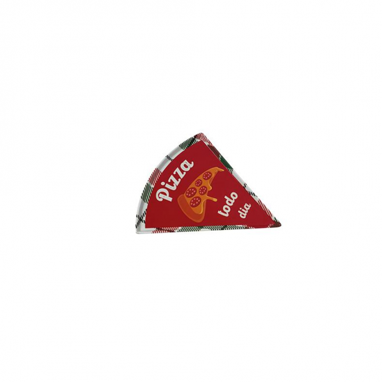 Prato para Pedaço de Pizza Estampado Western Prato para Pedaço de Pizza Estampado Western