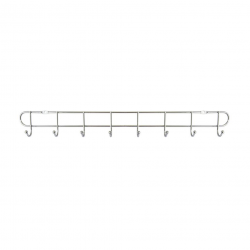 Suporte para Vassouras com 8 Ganchos Western Cromado